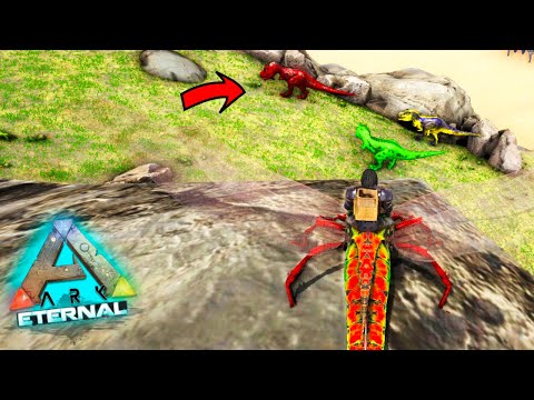 ARK ETERNAL #12 - Derrubamos uma Criatura GIGANTE Insana!