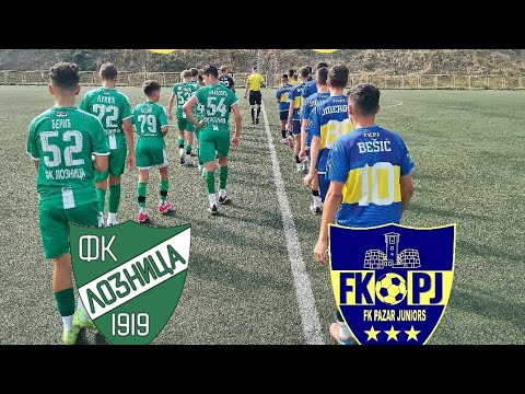 1.kolo Pionirske lige FSRZS 2025/26 Pazar Juniors-Loznica 3-3 (15.08.2025.g)