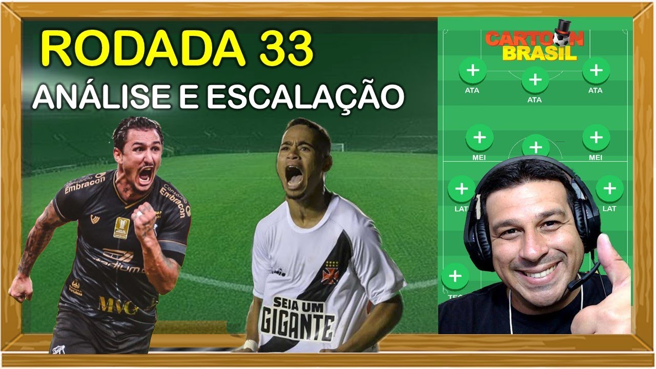 DICAS RODADA 33 - CARTOLA FC 2020 - DICAS E ESCALAÇÃO