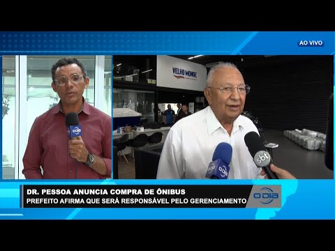 Defesa Civil fiscaliza entorno de rios e Dr Pessoa comenta compras de ônibus 28 03 2023