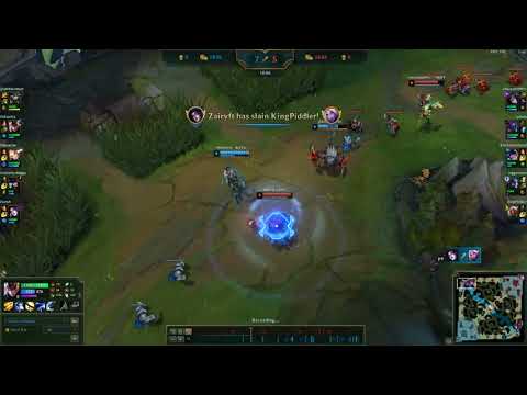 Quinn vs Jax: Canceling Leap Strike (Q)