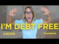 I Paid Off 49 000 Of Debt In 12 Months How I Did It Lessons Learned