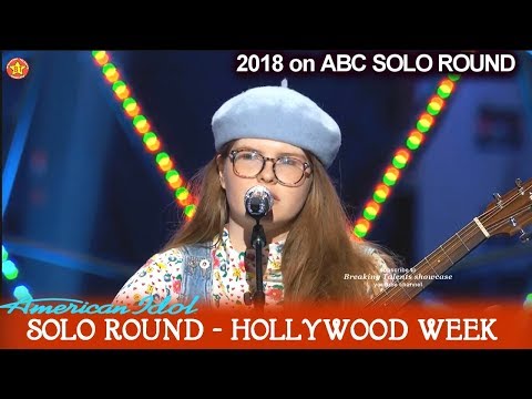 Catie Turner sings Original song “Pity”  Solo Round Hollywood Week American Idol 2018