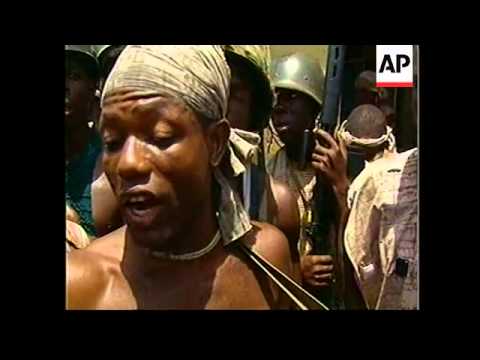 SIERRA LEONE: MASIAKA: CDF FORCES PUSH BACK REBELS