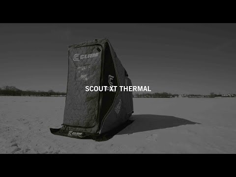 Clam SCOUT XT THERMAL Fish Trap Shelter Features & Benefits