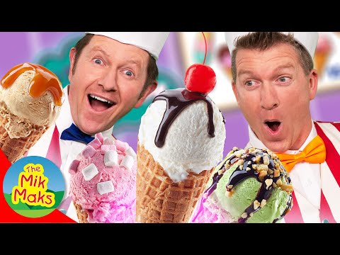 Ice Cream (Scoopy Doo) | Kids Songs and Nursery Rhymes | The Mik Maks