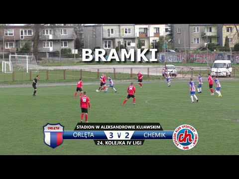 Bramki z meczu Orlęta - Chemik Bydgoszcz 3:2 | 24.04.2022 r.