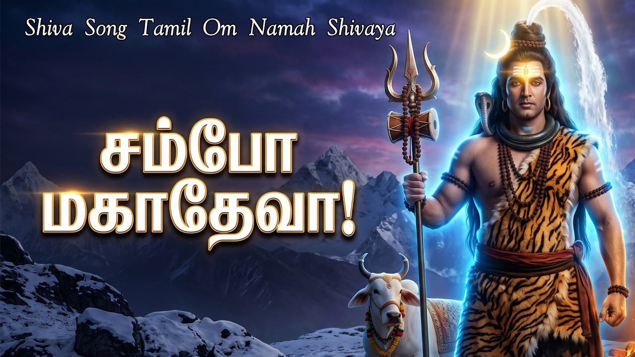🙏 சம்போ மகாதேவா | Shiva Song Tamil | Om Namah Shivaya