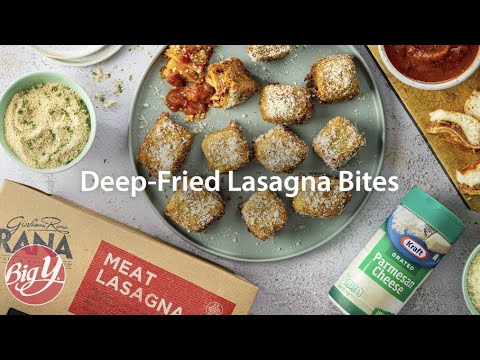 Deep-Fried Lasagna Bites Recipe