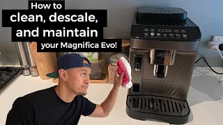 Delonghi Magnifica Evo | How to clean and maintain