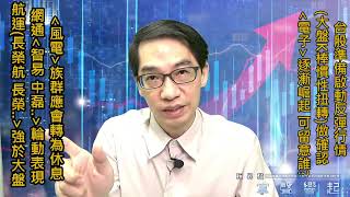 【掌聲響起】#賴昇楷 0428 台股反彈行情預備備！「風電」轉為休息，「網通」輪動表現，「電子族群」逐漸崛起，可留意誰? (圖)