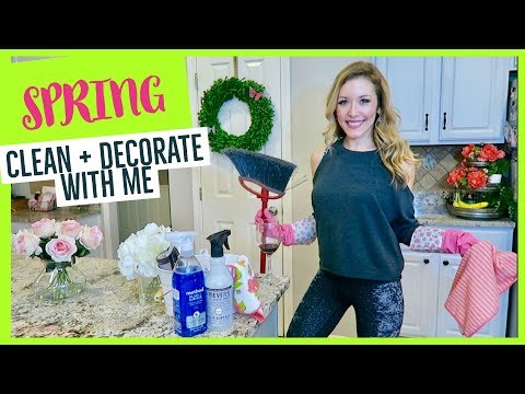 SPRING CLEAN + DECORATE WITH ME | brianna k and beauty and the beastons collab Video