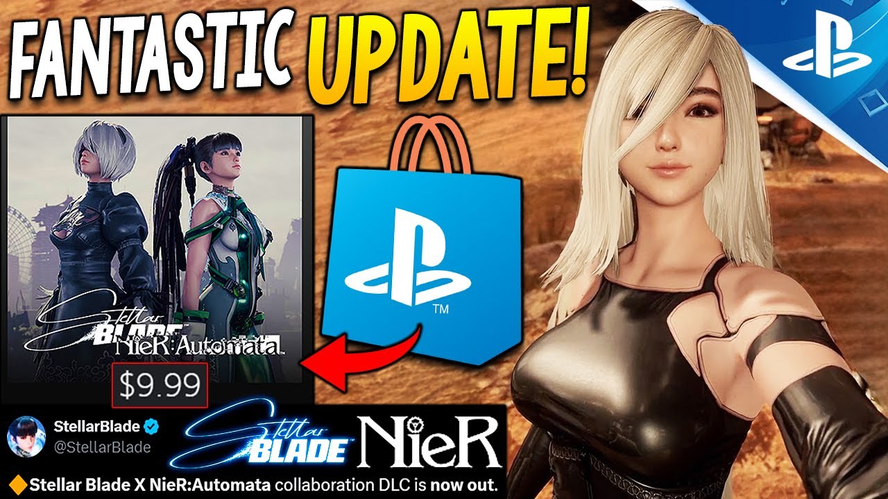 Fantastic NEW Stellar Blade UPDATE! NieR Automata DLC OUT NOW, Costumes + More Stellar Blade News!