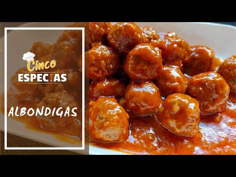 ¿Como hacer Albóndigas en salsa de tomate?