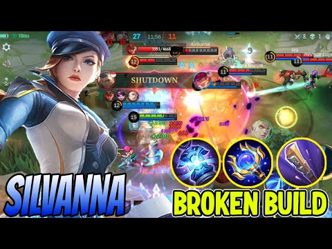 SILVANA OFFLANER COMBO BURST ITEM INSTANT DELETE - Silvanna Best Build 2023 ~ MLBB