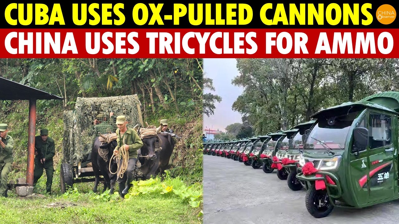 China Is Over! Cuban Communists Would Rather Use Oxen-Pulled Cannons Than China’s Weapons
