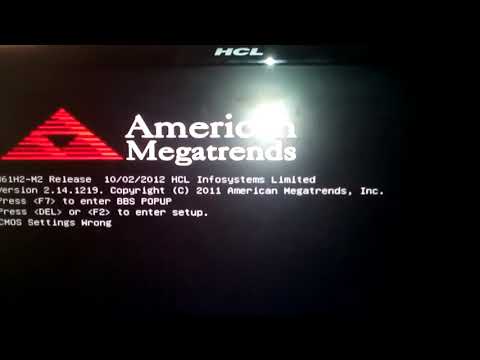 CMOS Setting wrong ......