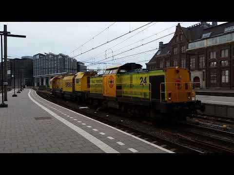RF 24 Passing Amsterdam Central Station on 27/06/17
