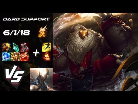 SUPPORT Bard vs Pantheon - EU Grandmaster Patch 14.10