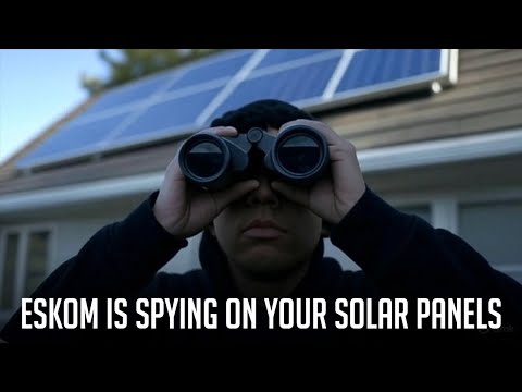 Eskom is Spying on Your Solar Panels