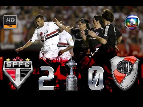 LIBERTADORES 2005 - SÃO PAULO x RIVER PLATE - SEMI-FINAL - JOGO DE IDA - GLOBO - 60 FPS