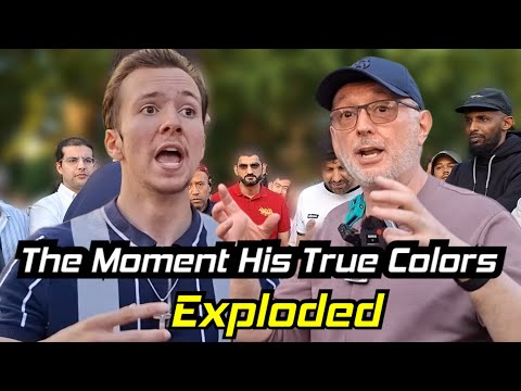 Triggered Christian Yells At Muslim Will Not Let You Speak | Paul Williams | Speakers Corner 