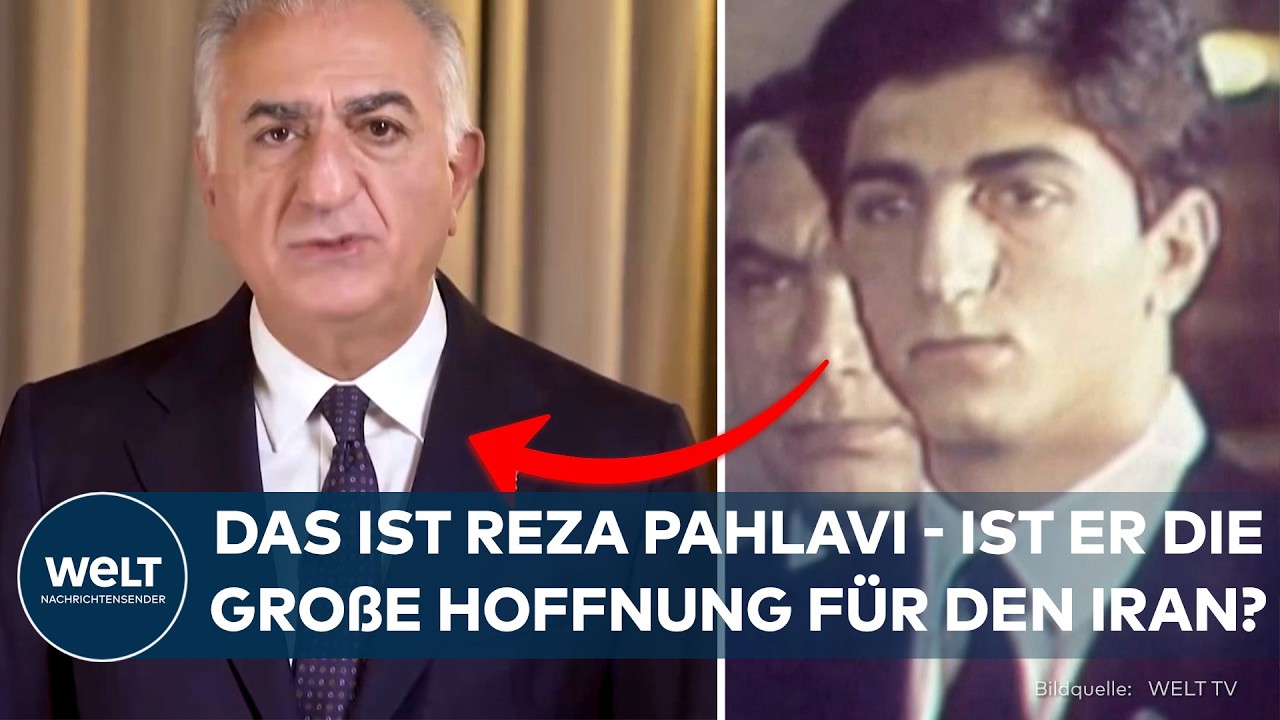 IRAN-KRIEG: Das ist Reza Pahlavi – Comeback des vergessenen Schah-Sohn! Masterplan in der Tasche