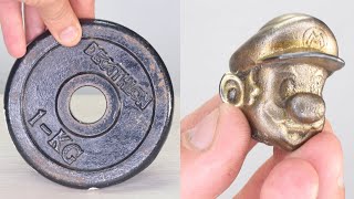 Melting Cast Iron in the Microwave #metalcasting #shorts 🎵@LaimePilniga​