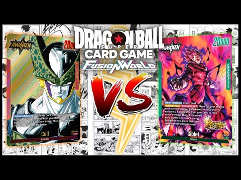 EU NATS GRAND FINAL | (R) CELL VS (G) GIBLET | DRAGON BALL SUPER CARD GAME FUSION WORLD