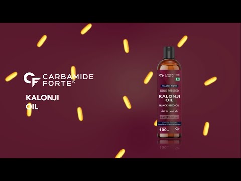 Carbamide Forte Cold Pressed Kalonji Oil for Hair Growth- Pure Black S
