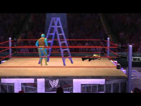 Sin Cara beats Rey Mysterio WWE 12
