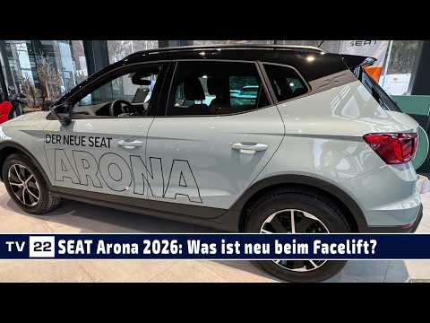 MOTOR TV22: SEAT Arona Facelift – Technik, Updates & 10 Jahre Garantie bei Seat Modellen
