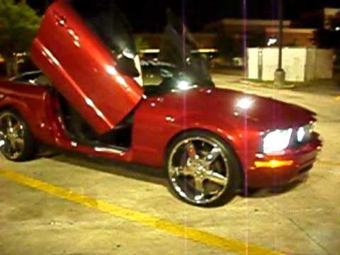 mustang with lambo doors
