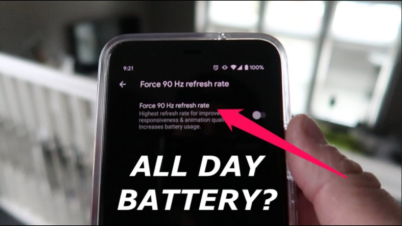 FORCED 90 Hz Display - Pixel 4 XL - All Day Battery Life?