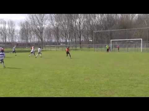 4 april 2015 D-toernooi Buitenboys - VV De Meern D3 - Buitenboys D4 4-0 Goal Angelo (4-0)