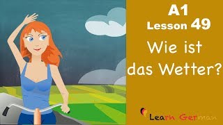 Learn German | Wie ist das Wetter? | How
