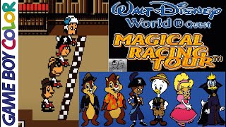 Walt Disney World Quest: Magical Racing Tour Game Boy Color - C&M Playthrough