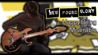 New Found Glory - Happy Being Miserable (Guitar &amp; Bass Cover w/ Tabs)