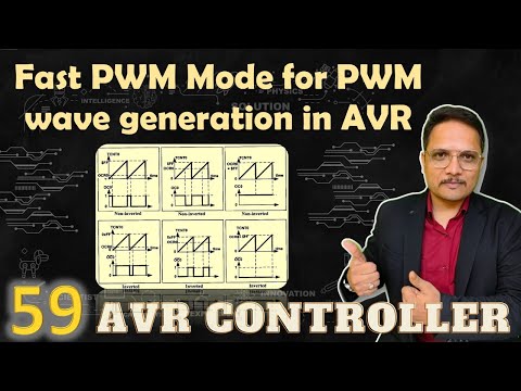 Fast PWM Mode for PWM wave generation in ATmega32 ATmega32 AVRMicrocontroller AVRInterfacing