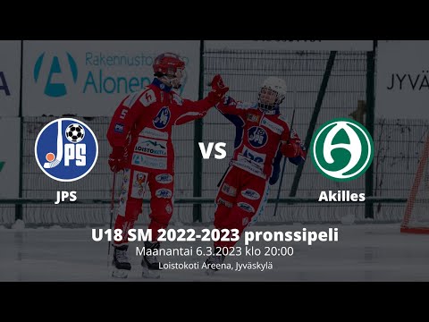 U18 SM 2022-2023, pronssipeli JPS - Akilles