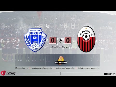 1/4 CUP 2016/2017 | Highlights | Shkupi vs Shkëndija  0-0  | 23.11.2016