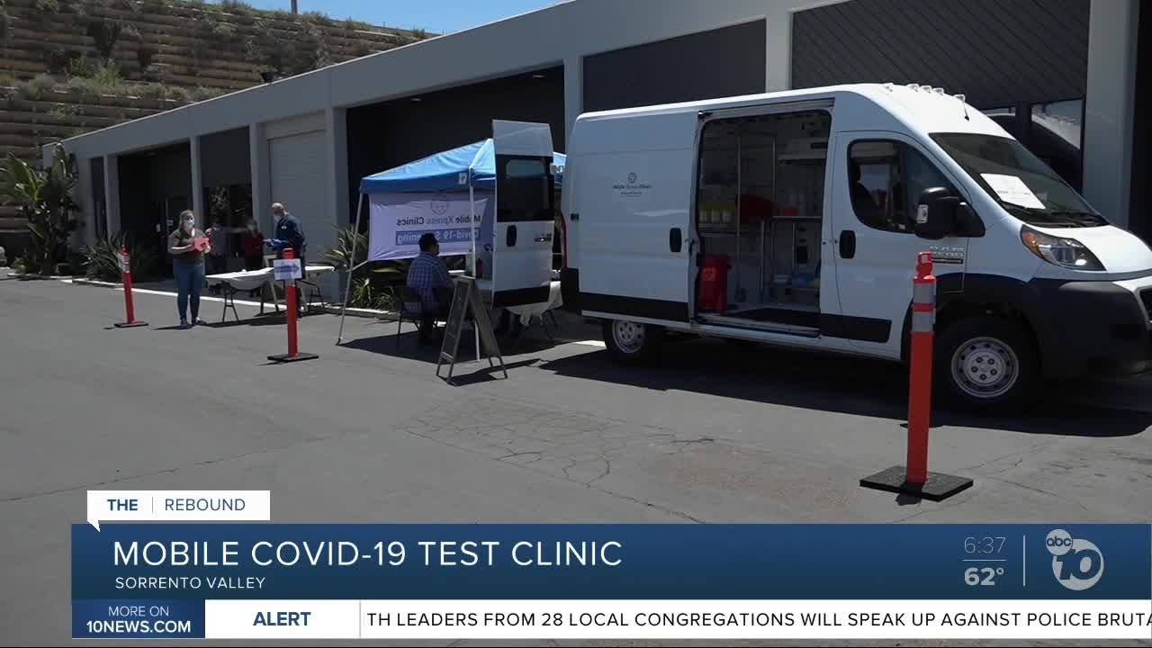 Company creates mobile COVID-19 testing clinic
