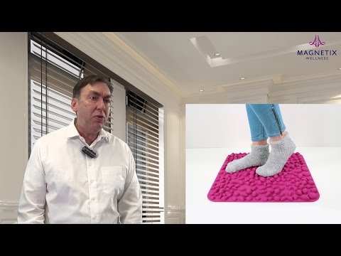 MagnetStep mit Dr.Prümmer: Fußreflexzonenmatte von MAGNETIX Wellness