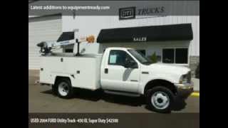Utility Trucks for sale at EquipmentReady.com