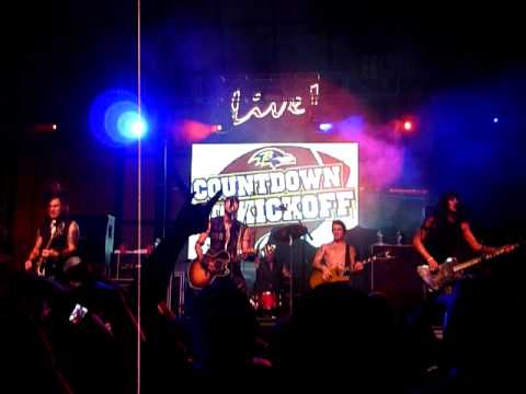 Pop Evil "Monster You Made" Ravens Kick Off Party, Power Plant Live, Baltimore 9/8/11 live concert