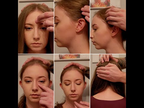 Bony Landmark Palpation - Skull (Frontal Parietal Temporal Occipital Maxilla Mandible Zygomatic)