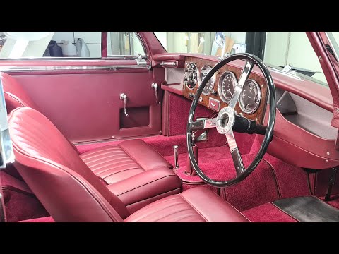 Aston Martin DB2 Interior Restoration, Upholstery