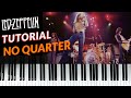 Tutorial No Quarter - Led Zeppelin #piano