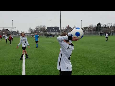 KMD JO13-4 vs v.v. Maasdijk JO13-3. 1e helft, 24-3-2018