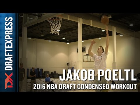 Jakob Poeltl 2016 NBA Pre-Draft Workout Video (Condensed Version)